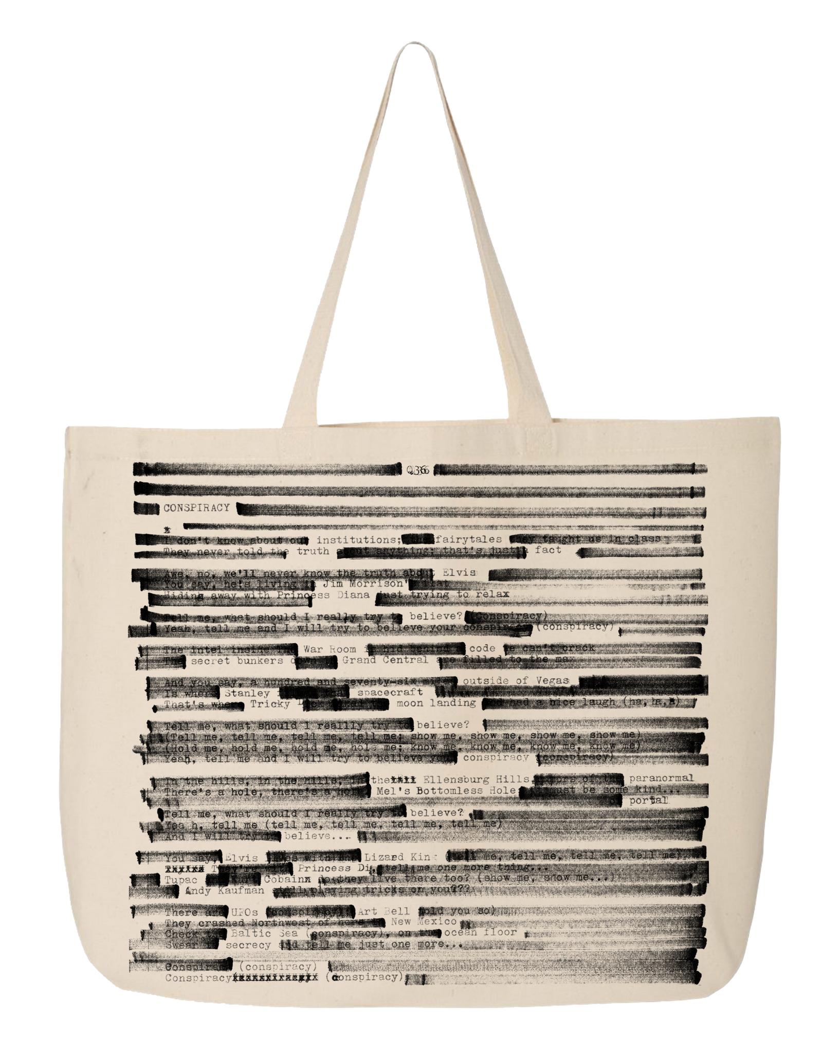 The Rentals CONSPIRACY Tote